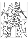 disegno-da-colorare pirata 2
