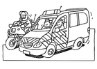 disegno-da-colorare poliziotti