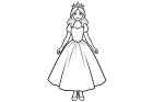 principessa con una coroncina