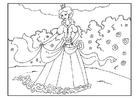 principessa in giardino