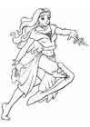 disegno-da-colorare principessa