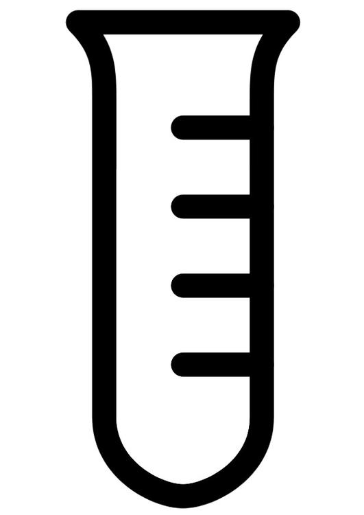 provetta da laboratorio