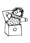 disegno-da-colorare pupazzo