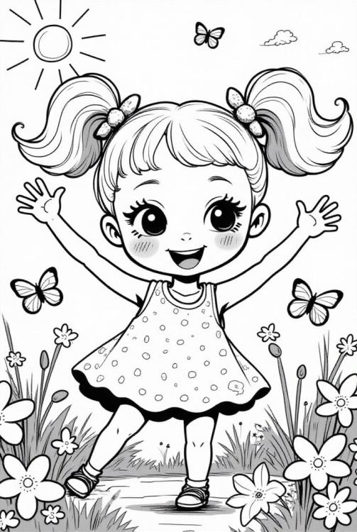 ragazza felice