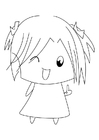 disegno-da-colorare ragazza