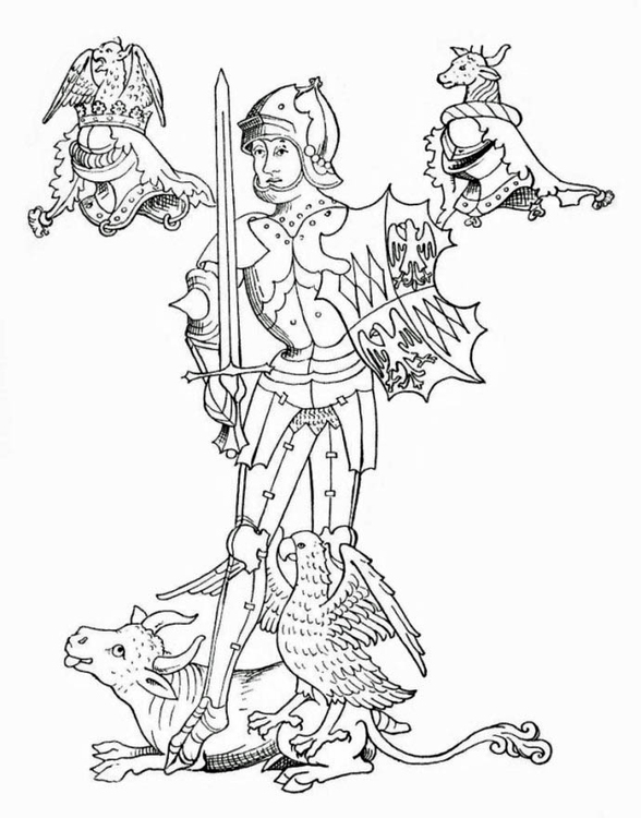 Disegno da colorare Richard Neville, Conte di Warwick