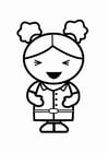 Disegni da colorare ridere