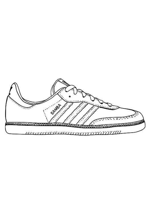 scarpe da tennis disegno