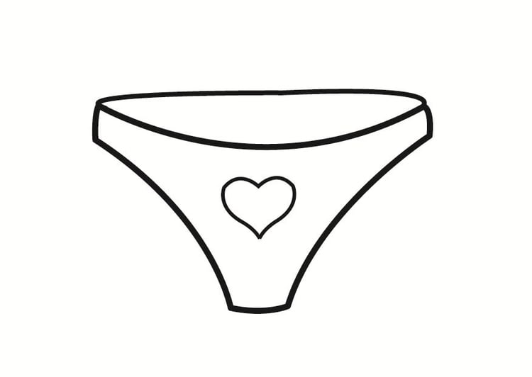 Disegno da colorare slip