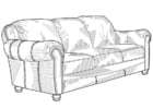 Disegni da colorare sofà