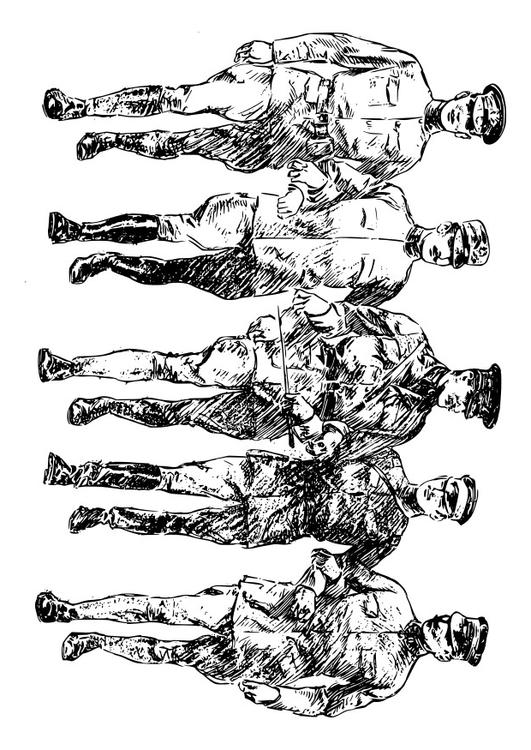 soldati della prima guerra mondiale