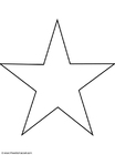 Disegno da colorare stella