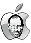 Disegni da colorare Steve Jobs - Apple