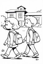 Sulla strada per la scuola