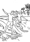 disegno-da-colorare surf