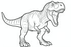 T-rex ruggente