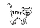 Disegni da colorare tigre