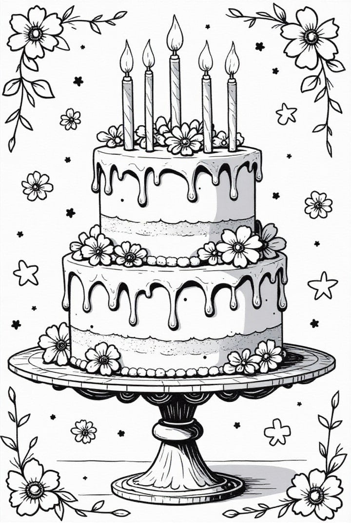 torta di compleanno