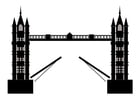 Disegni da colorare Tower Bridge