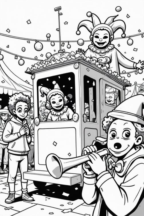 treno di carnevale