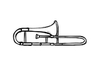 Disegni da colorare trombone