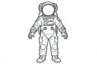 tuta spaziale per astronauta