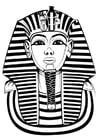 Disegni da colorare Tutankhamon