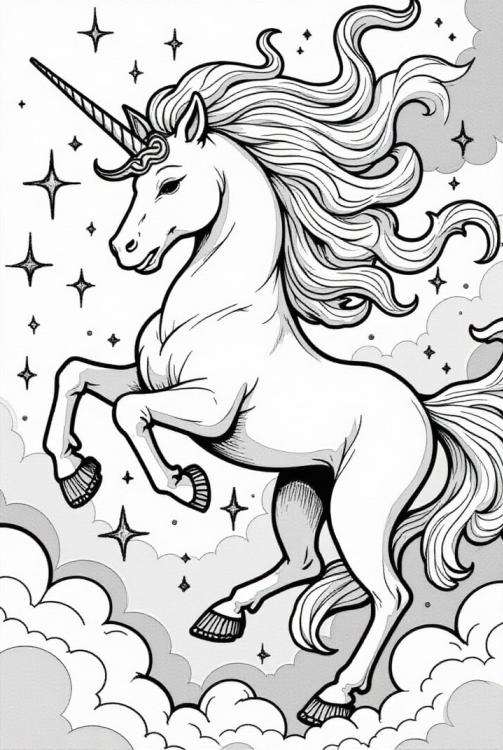 unicorno nella notte magica