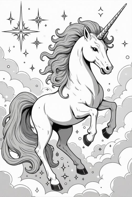 unicorno rampante