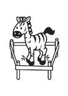 Disegni da colorare zebra