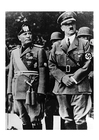 fotografia Adolf Hitler e Benito Mussolini