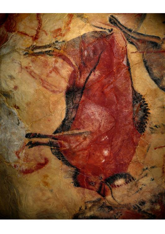 arte preistorica - bisonte