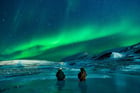 Foto aurora boreale