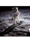 Foto austronauta sulla luna
