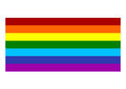 immagine bandiera arcobaleno