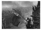 Foto bandiera Russa sulla Reichstag