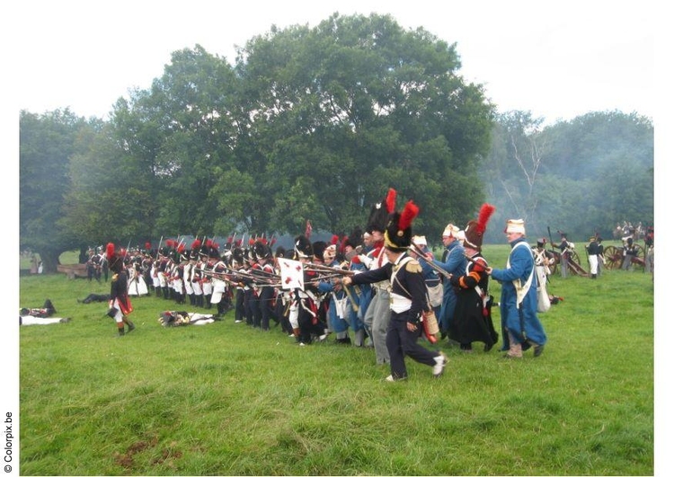 Foto battaglia di Waterloo