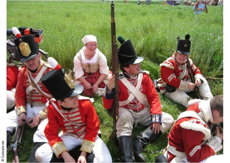 Foto battaglia di Waterloo