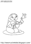 Disegno da colorare benvenuto ramadan
