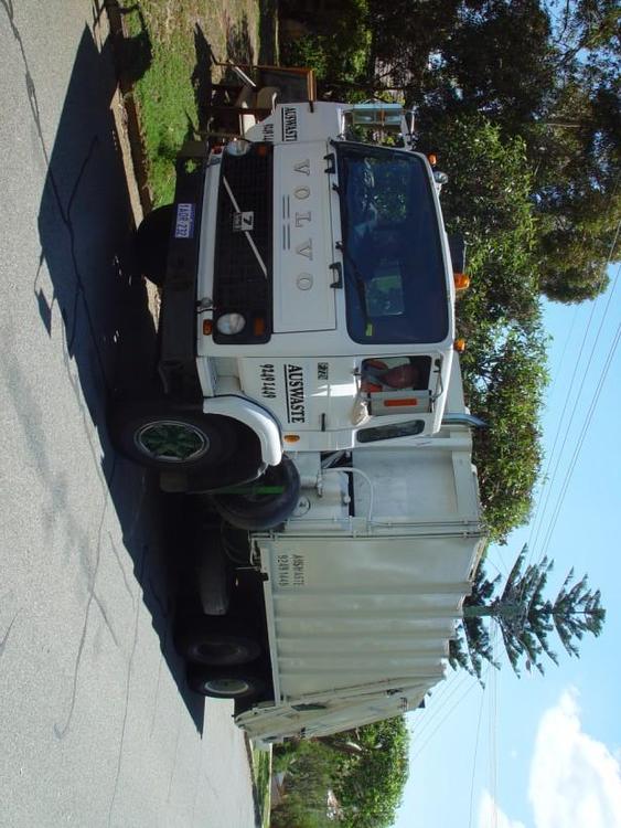 camion della spazzatura