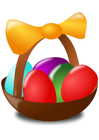 immagine cesto pasquale