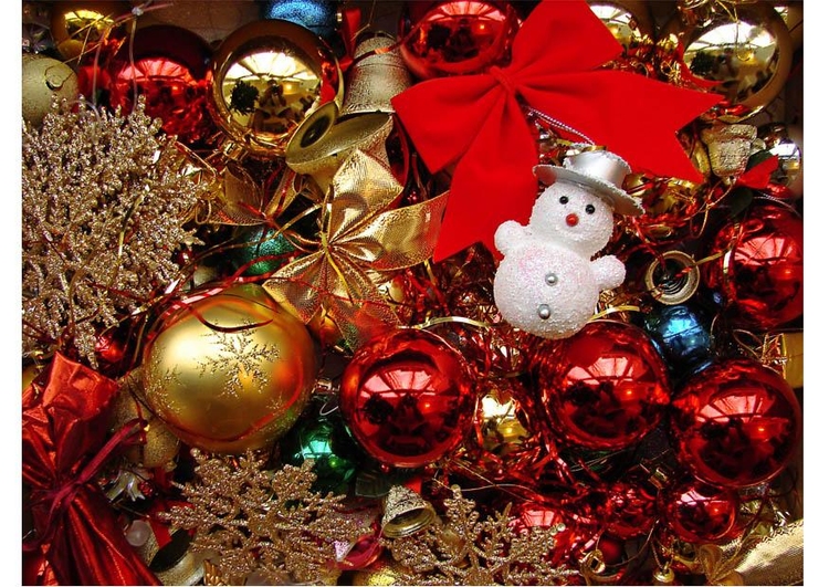 Foto decorazione albero di Natale