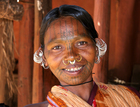 Foto donna Kutia-kondh dell'India