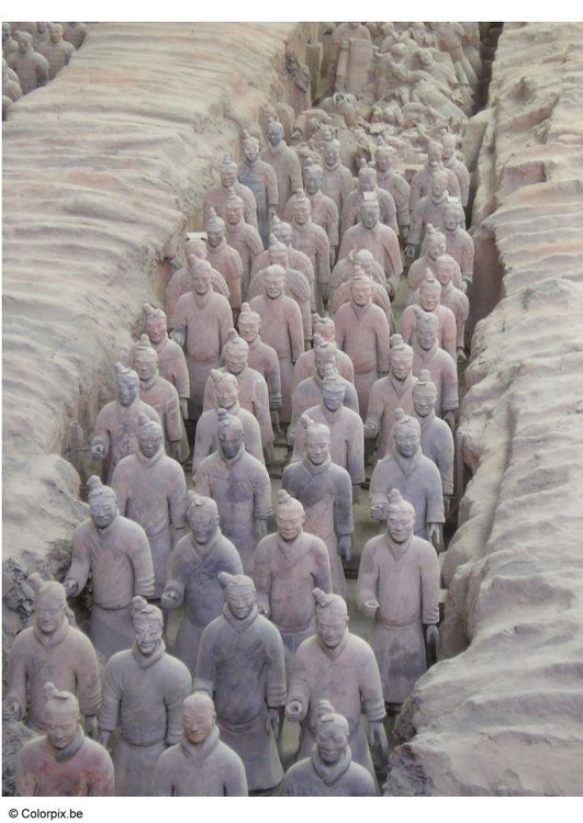 Foto esercito di terracotta, Xian