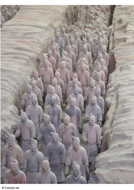 esercito di terracotta, Xian