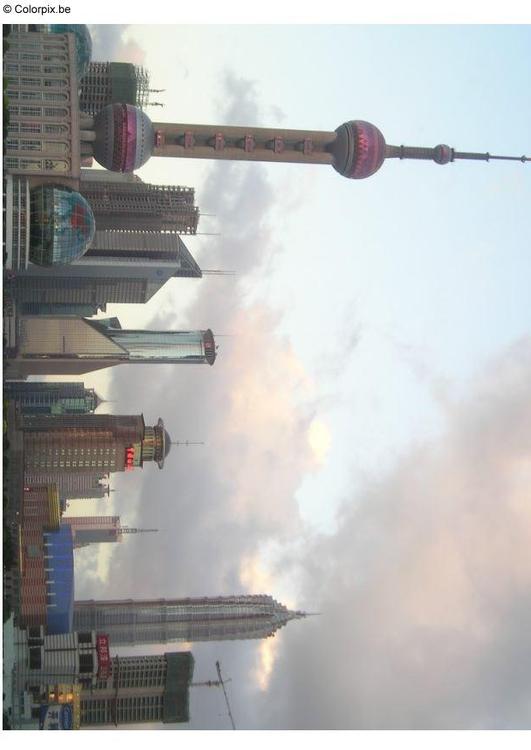grattacieli a Shanghai