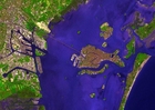 Foto immagine satellitare Venezia