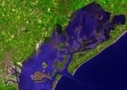 Foto immagine satellitare Venezia
