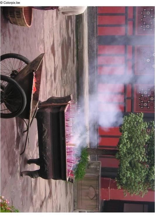 incensi al Tempio Chengdu