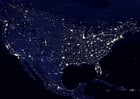Foto La Terra di notte - Nord America